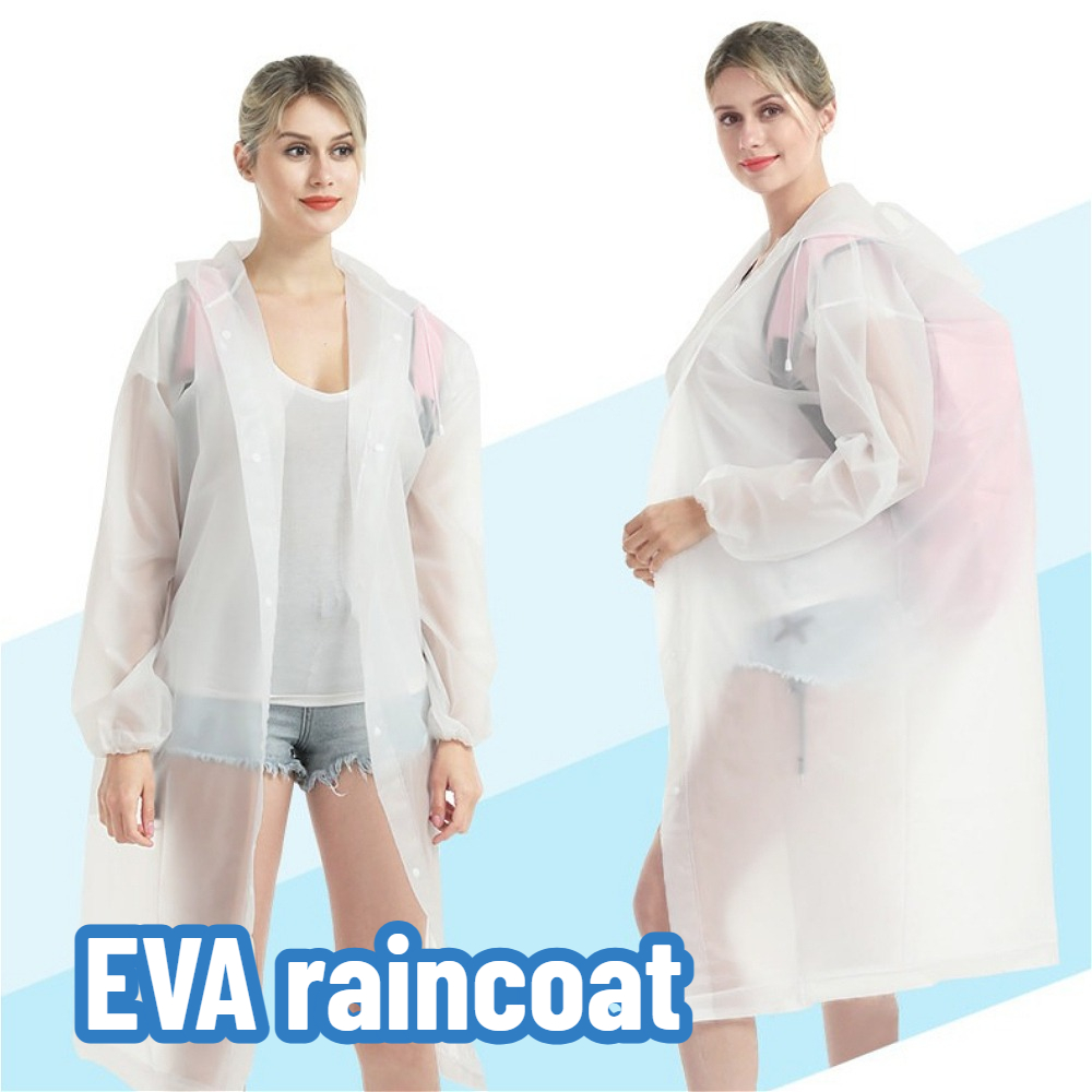 Cycling Commuter Rain Gear - Capa de Chuva Reutilizável e Reforçada