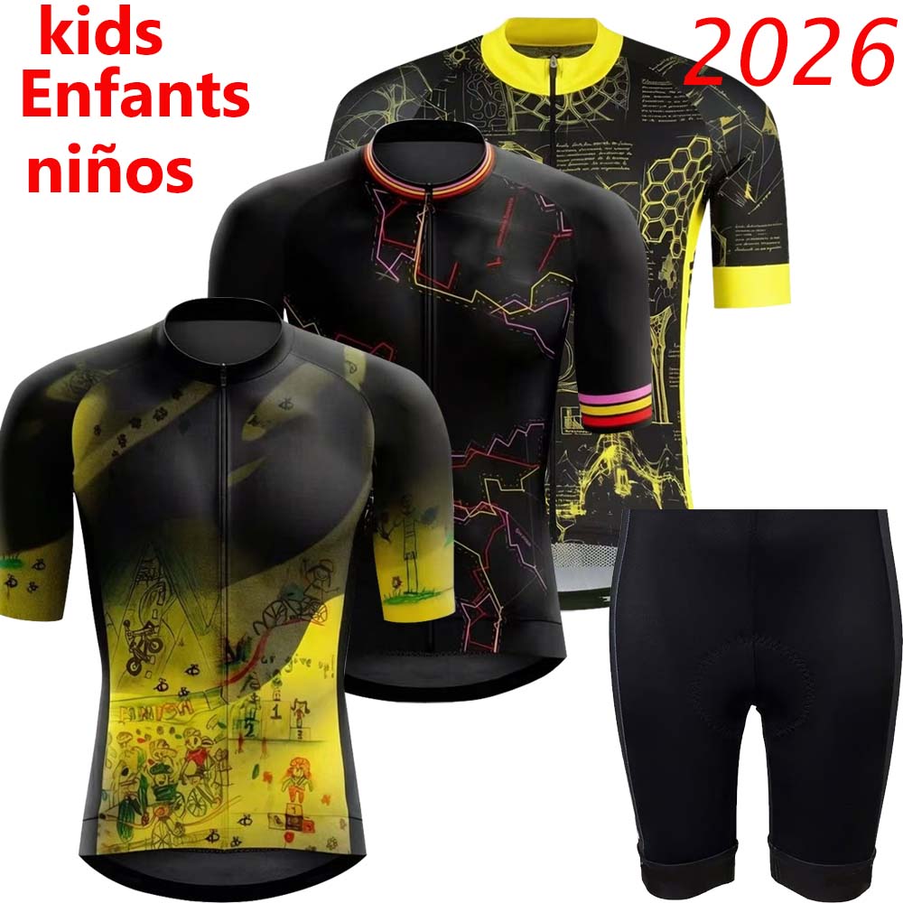 Cycling Commuter Clothing - Conjunto de Camisa de Ciclismo Infantil