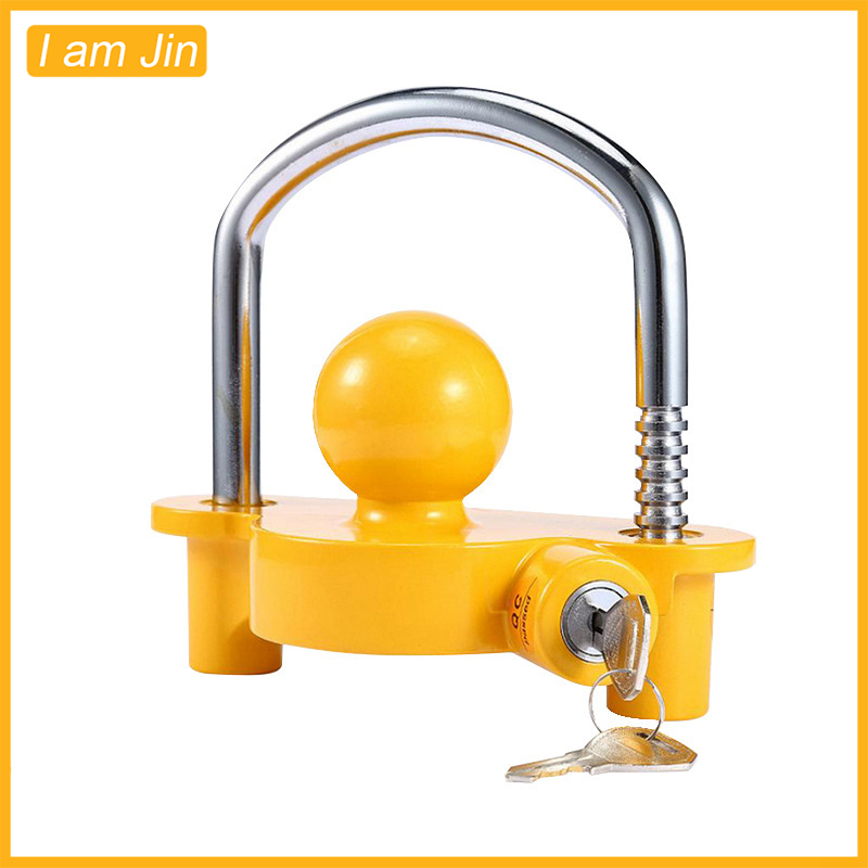 U Lock Heavy Duty - Trailer Anti-Theft Hitch Lock, Segurança Bola