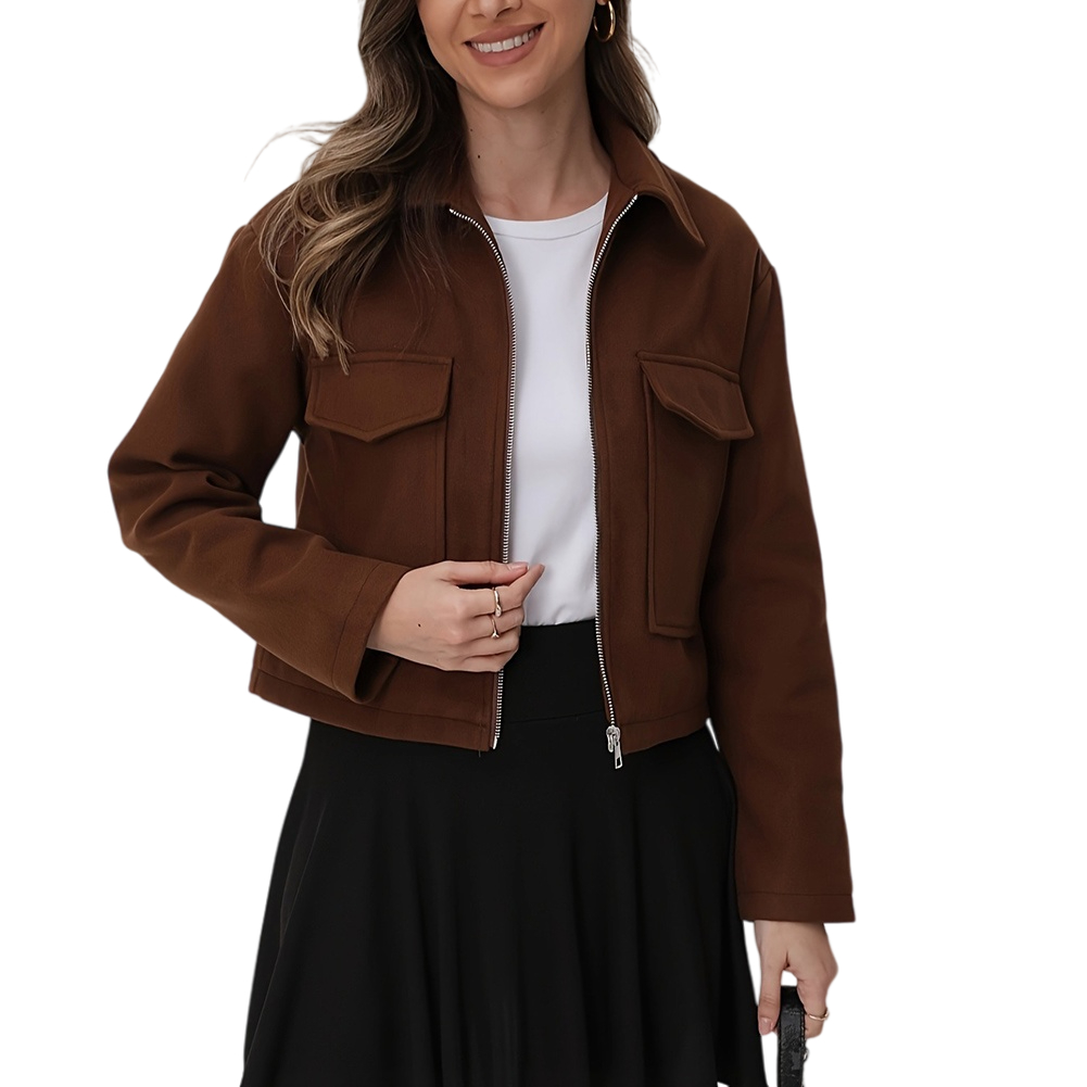 Cycling Commute Jacket - Jaqueta Feminina de Poliéster com Zíper