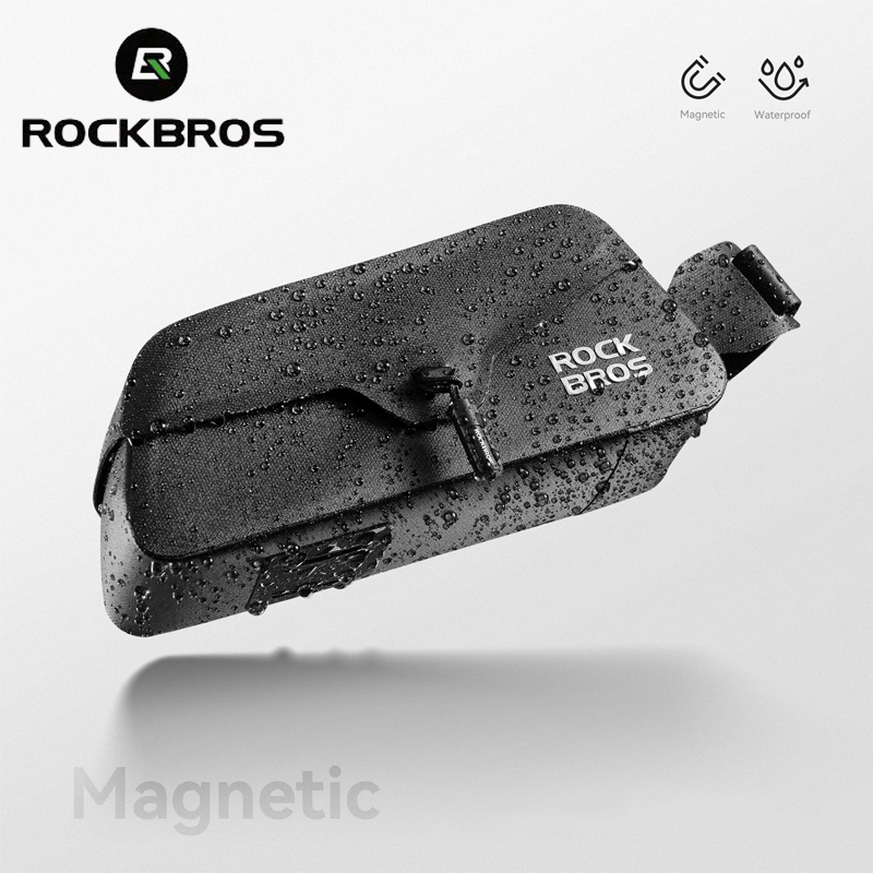 Cycling Commuter Backpack Waterproof - Rockbros sucção magnética bicicleta tubo superior