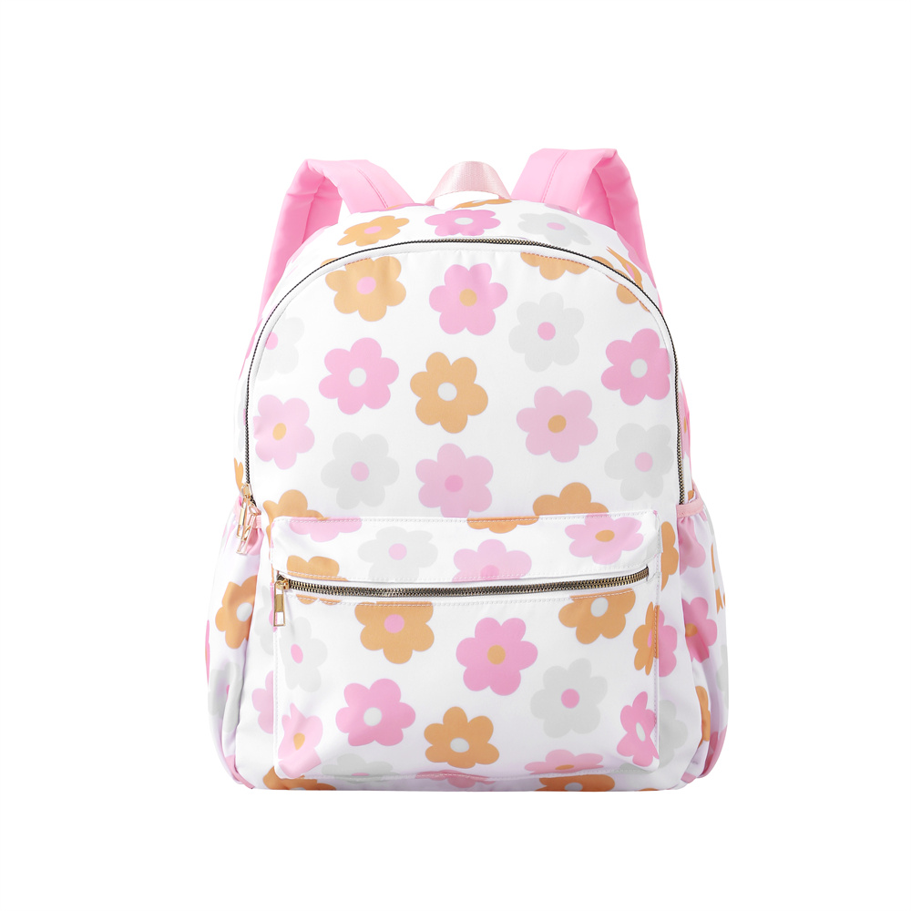 Saddle Bag Under Seat - Mochila de nylon floral para crianças,