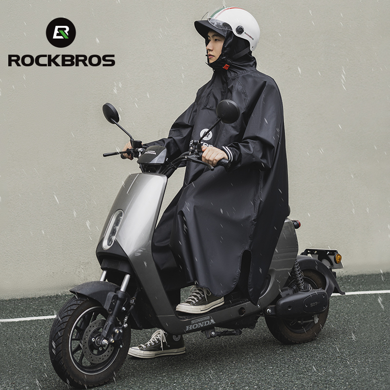 Cycling Commuter Rain Jacket - ROCKBROS Cortina de chuva para bicicleta