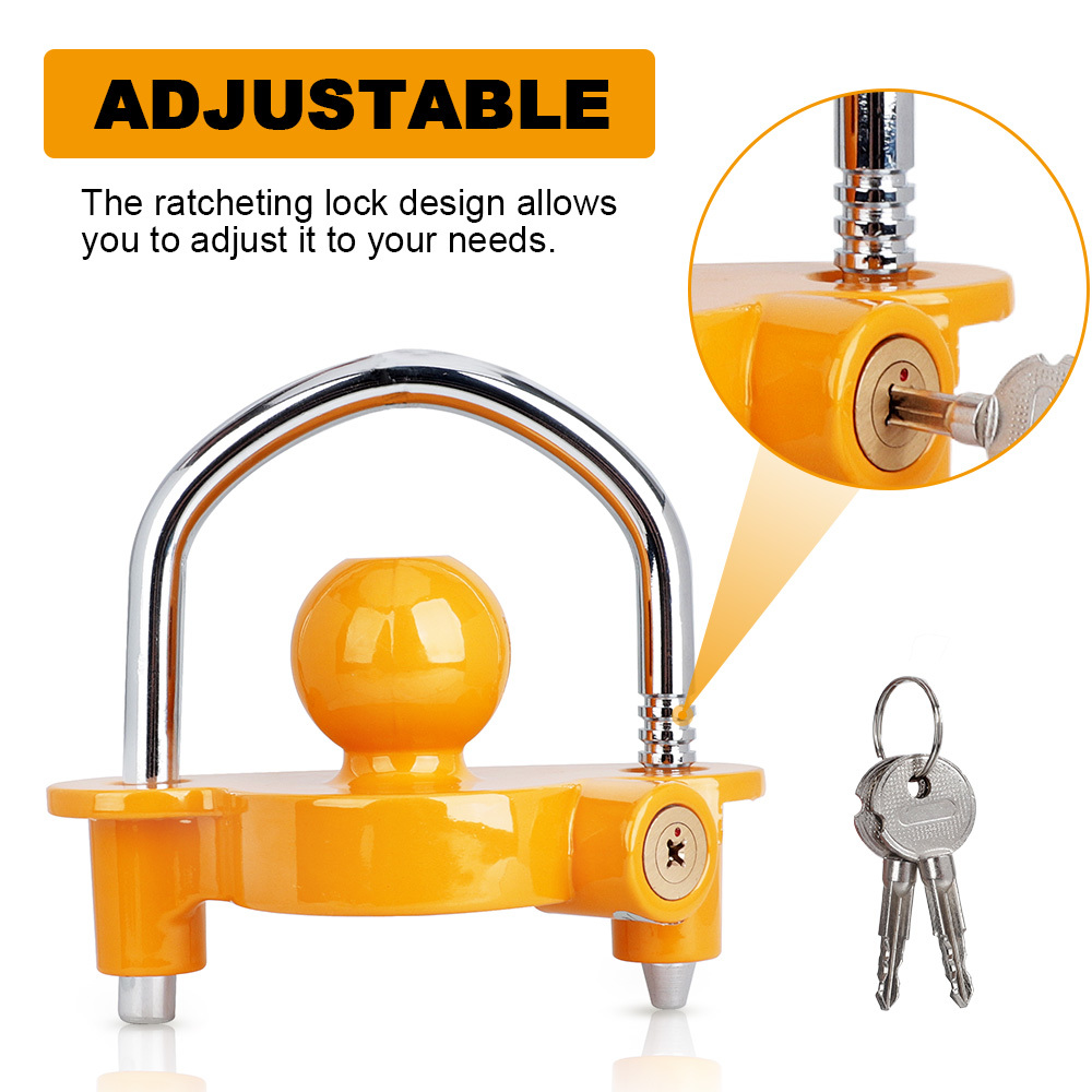 U-bolt reboque bola bloqueio u - U Lock Heavy Duty avaliação e preço
