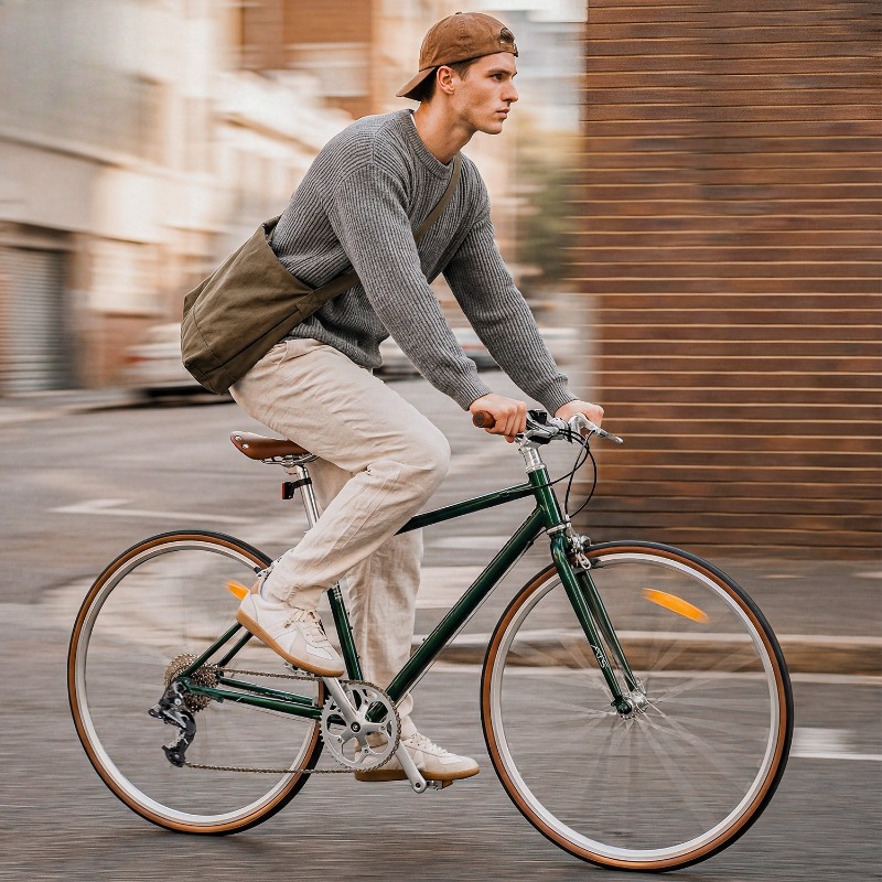 Bicicleta de estrada com guidã - Cycling Commute Speed avaliação e preço