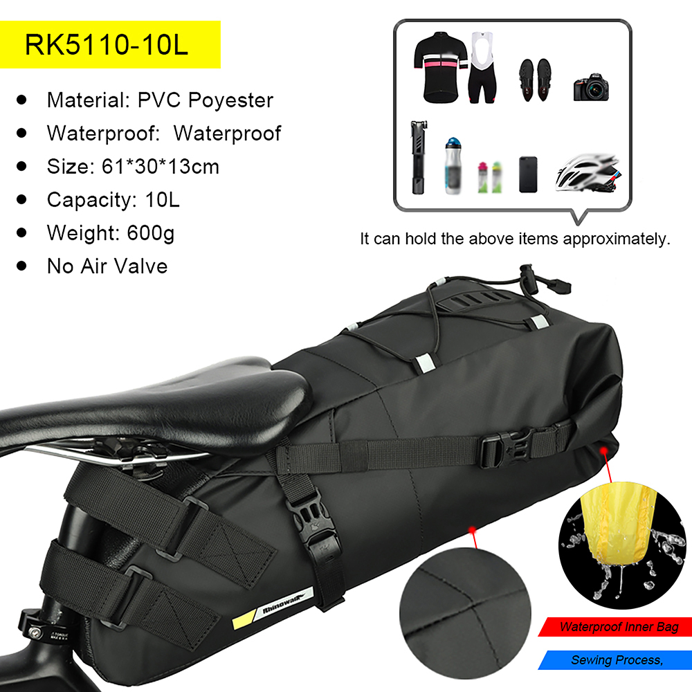 Bolsa de Selim para Bicicleta  - Saddle Bag Under Seat avaliação e preço