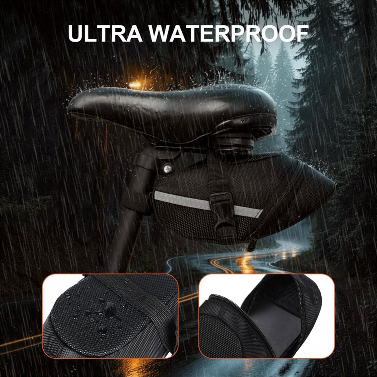 B72ABG Pacote com 2 Bolsas par - Saddle Bag Under Seat avaliação e preço
