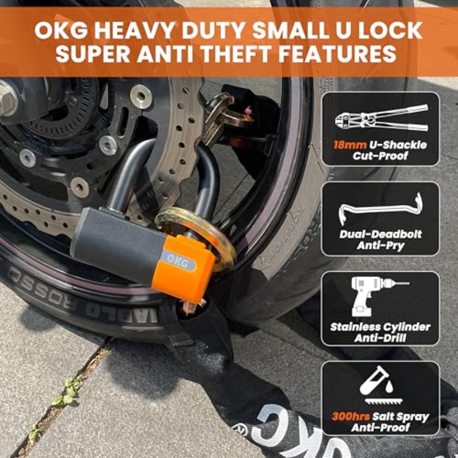 Cadeado U Pequeno Reforçado OK - U Lock Heavy Duty avaliação e preço