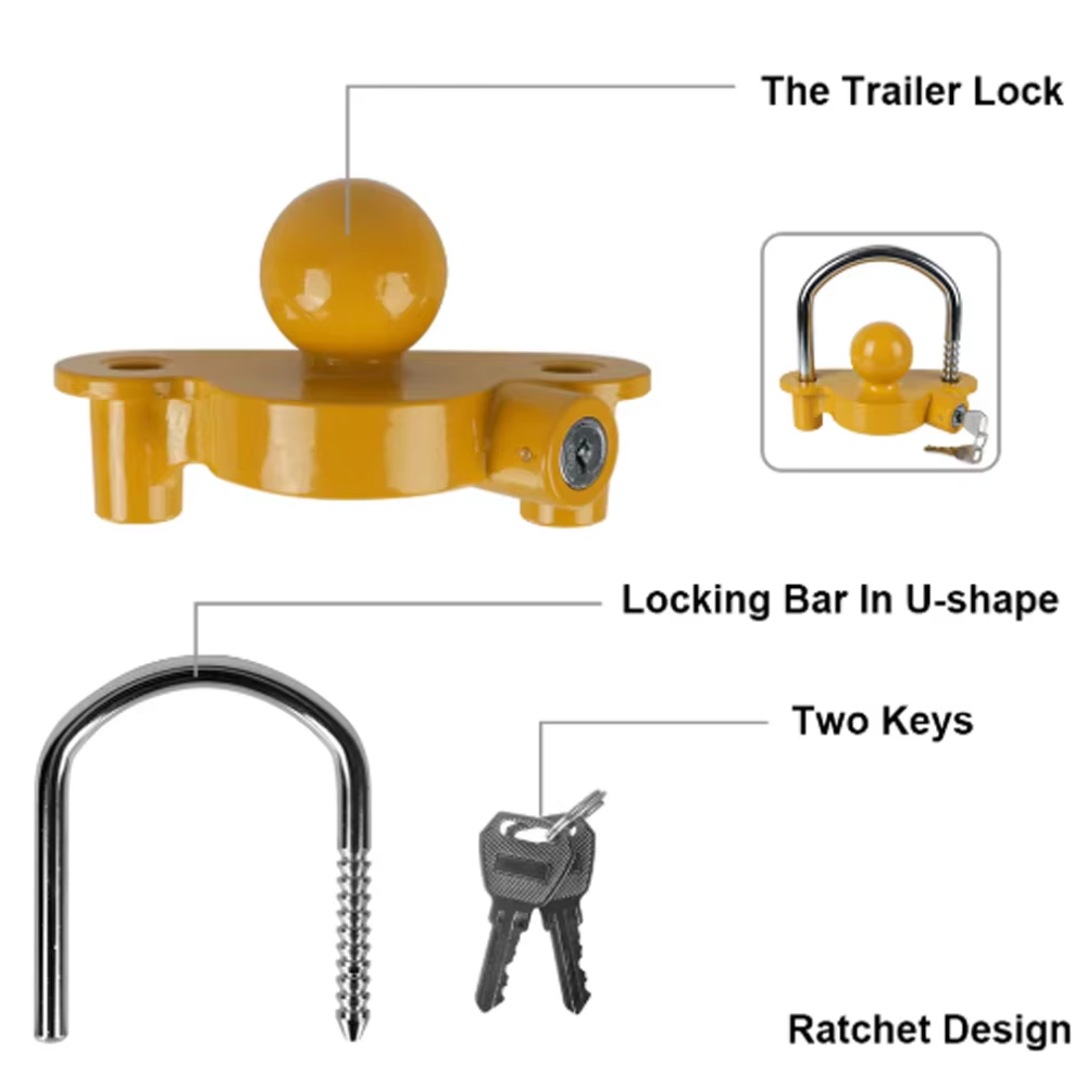 Trava de Engate para Reboque R - U Lock Heavy Duty avaliação e preço
