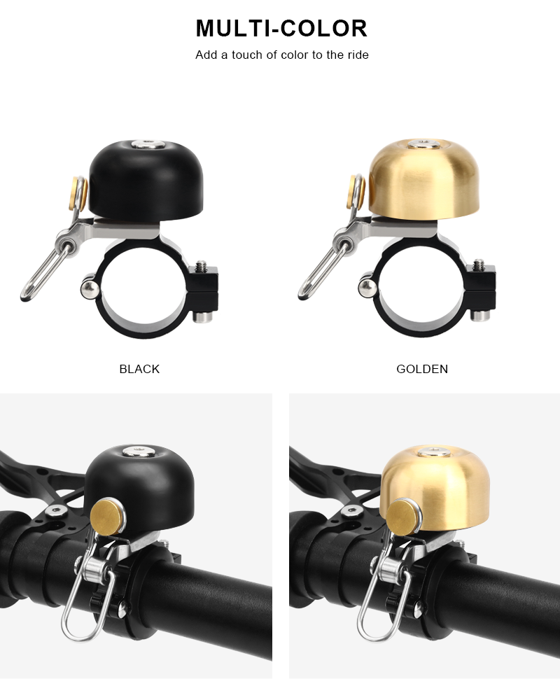 Retro sino da bicicleta de cob - Bell Handlebar Ring avaliação e preço