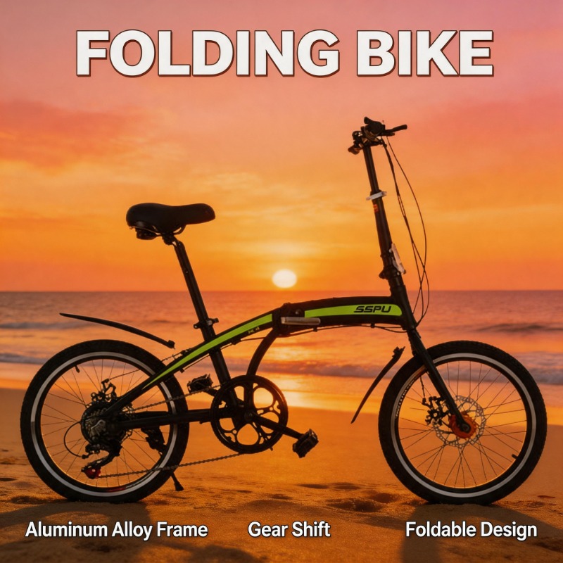 Bicicleta Dobrável de Alumínio - Commuting With Bike avaliação e preço