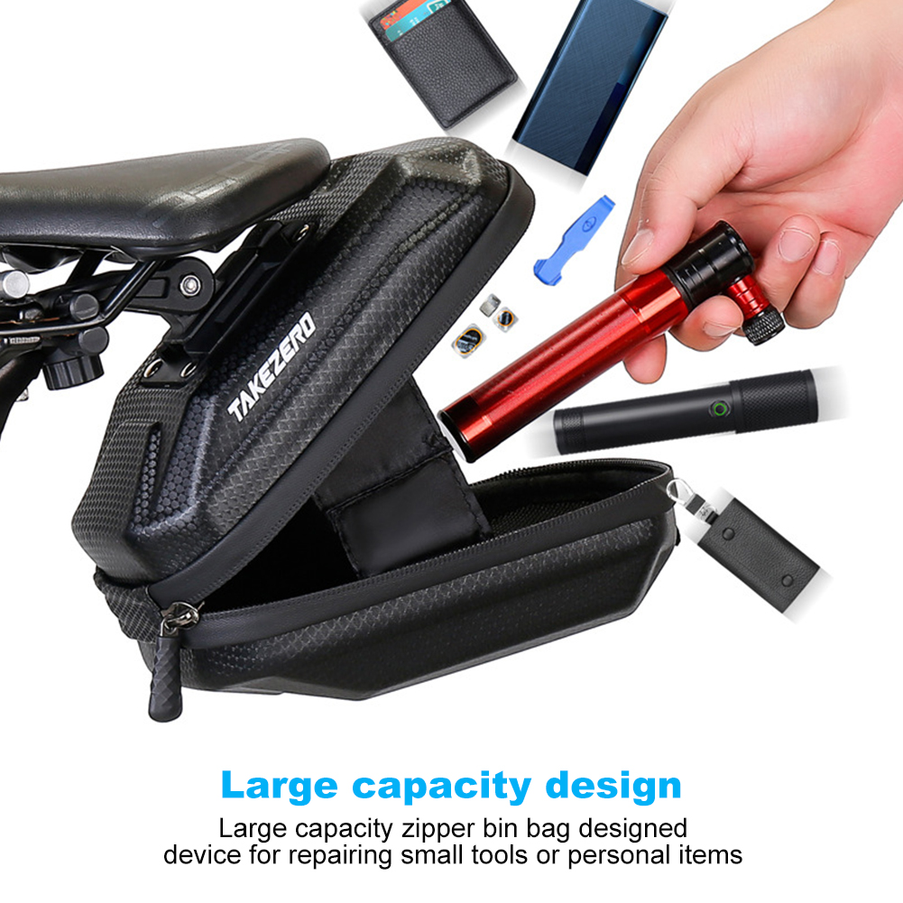 Bolsa de selim de bicicleta re - Saddle Bag Under Seat avaliação e preço