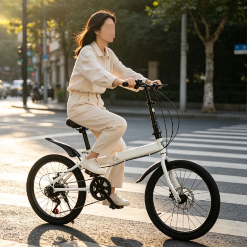 Bicicleta Dobrável de 20 Poleg - Cycling Commute Speed avaliação e preço