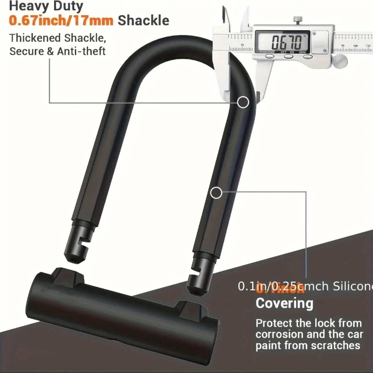 Bloqueio de bicicleta resisten - U Lock Heavy Duty avaliação e preço