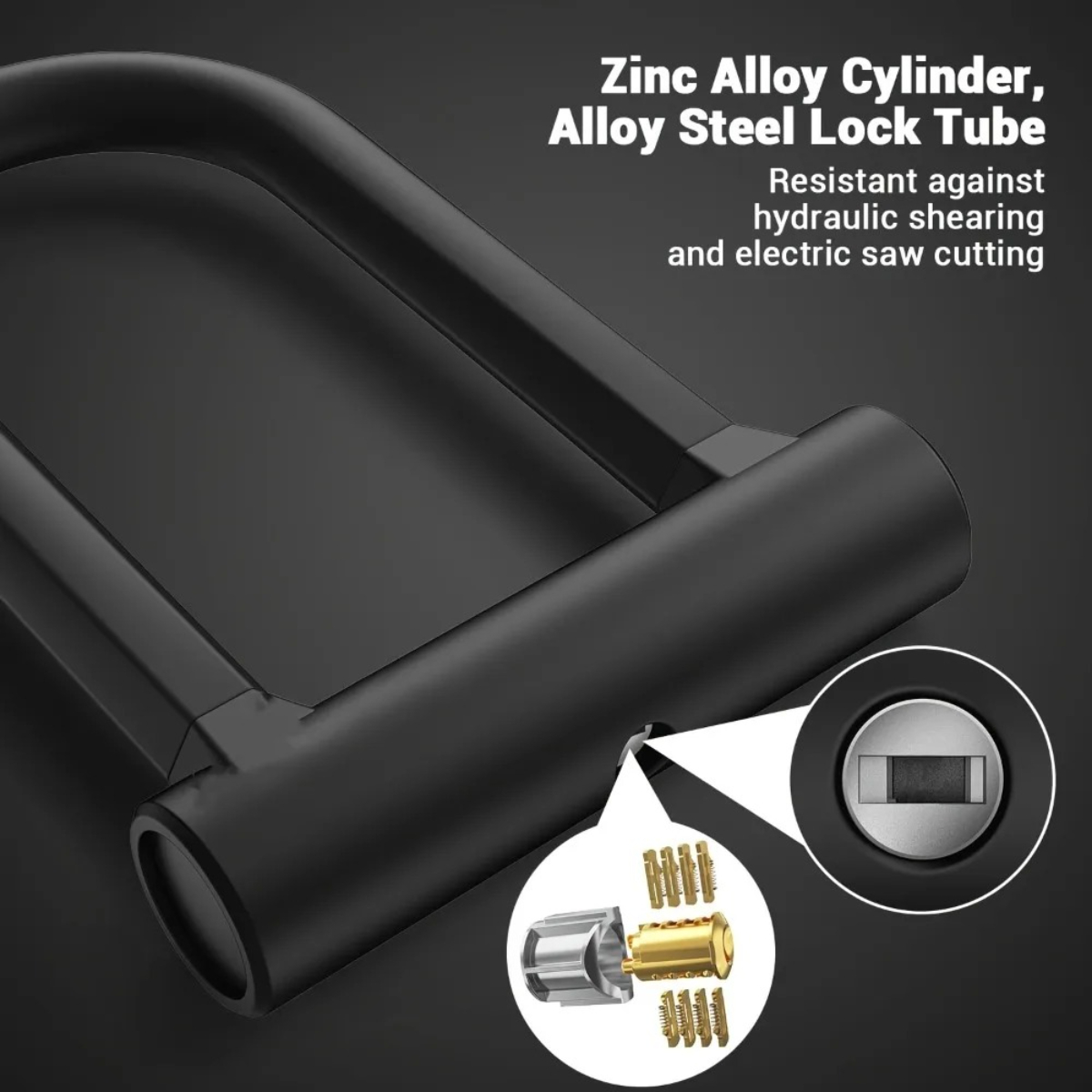 Bloqueio de bicicleta resisten - U Lock Heavy Duty avaliação e preço