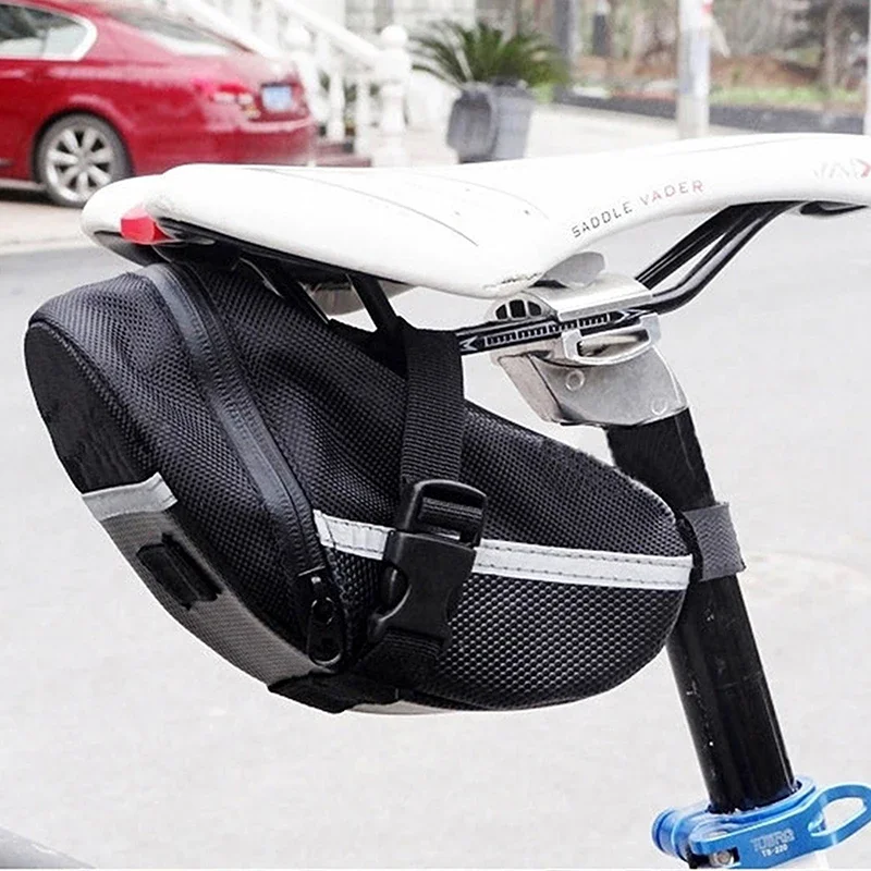 Bolsa de selim de bicicleta co - Saddle Bag Under Seat avaliação e preço