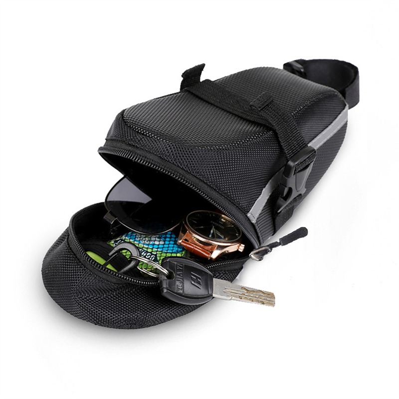 Bolsa de selim de bicicleta co - Saddle Bag Under Seat avaliação e preço