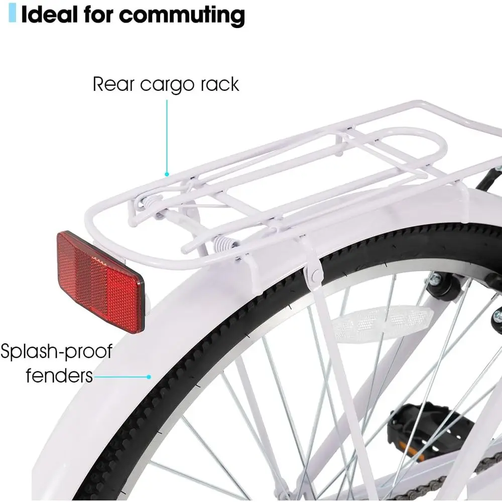 Bicicleta Cruiser de 7 Velocid - Cycling Commute Speed avaliação e preço