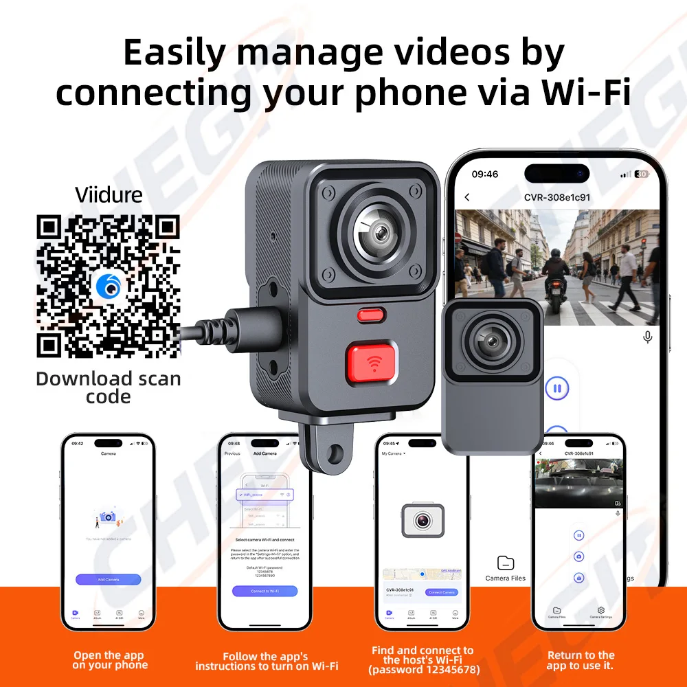Câmera DVR para Motocicleta co - Cycling Loop avaliação e preço