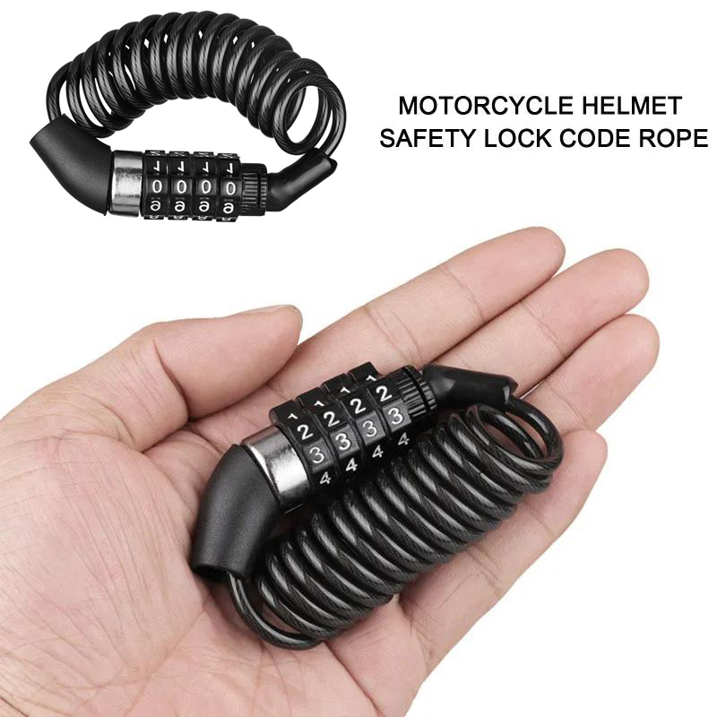 Para motocicleta bicicleta ant - Chain Lock Combination avaliação e preço