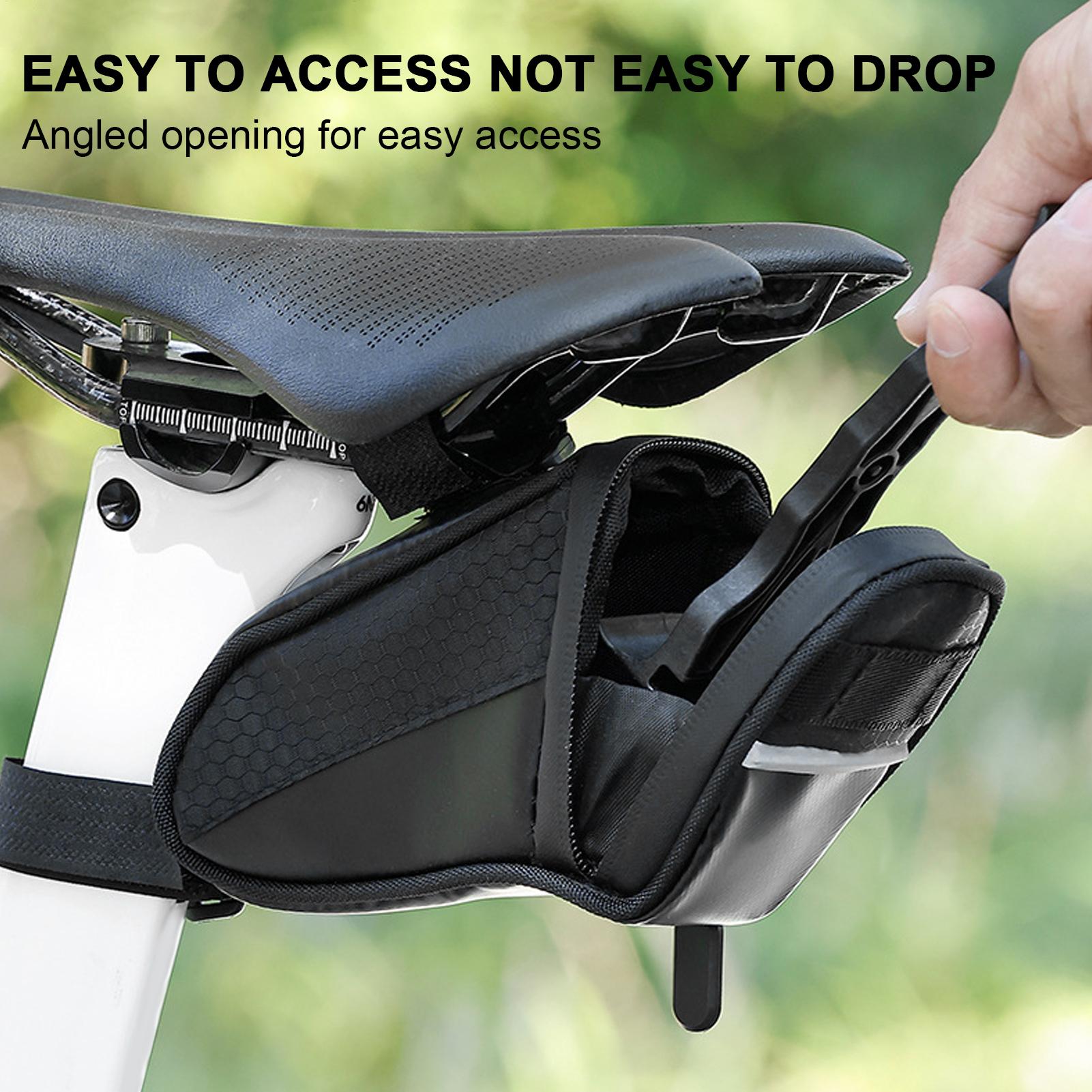 Grande bolsa com zíper saco de - Saddle Bag Under Seat avaliação e preço