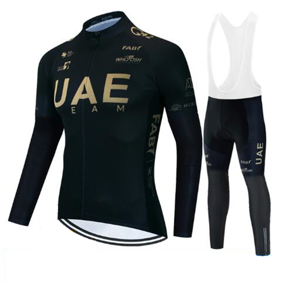 Uae equipe outono conjunto cam - Cycling Commuter Clothing avaliação e preço