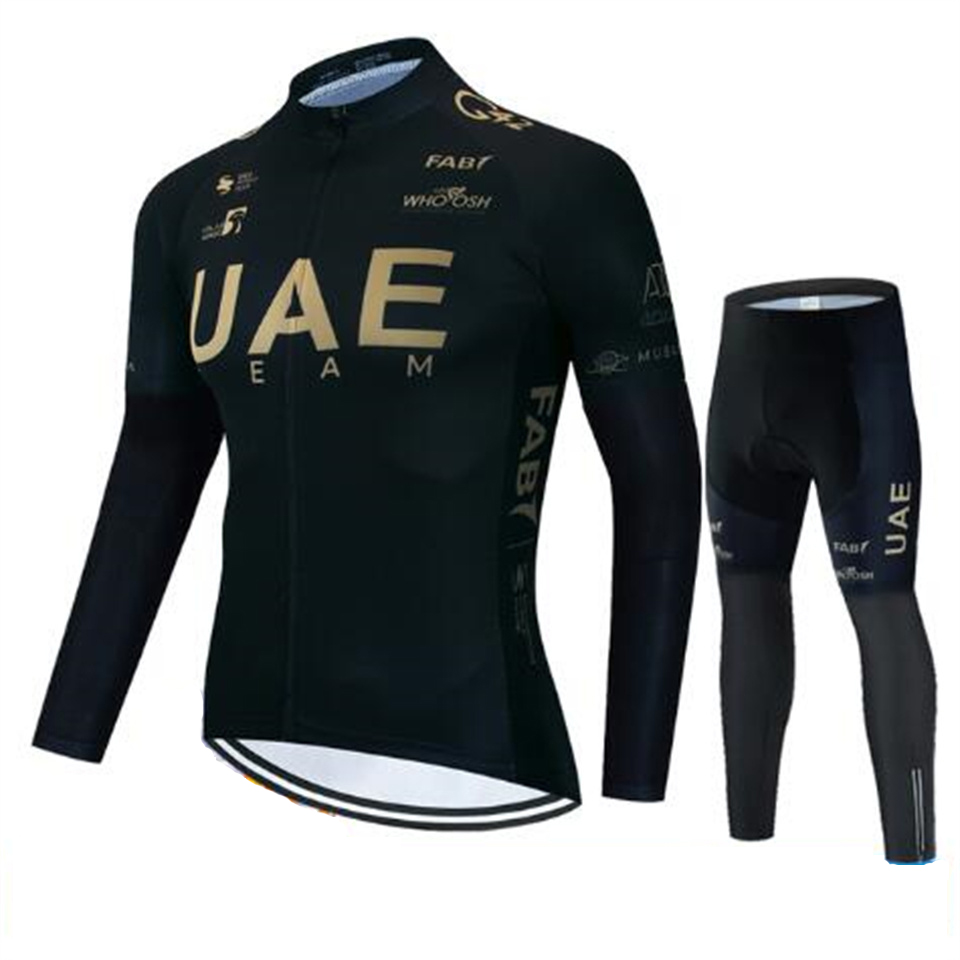 Uae equipe outono conjunto cam - Cycling Commuter Clothing avaliação e preço