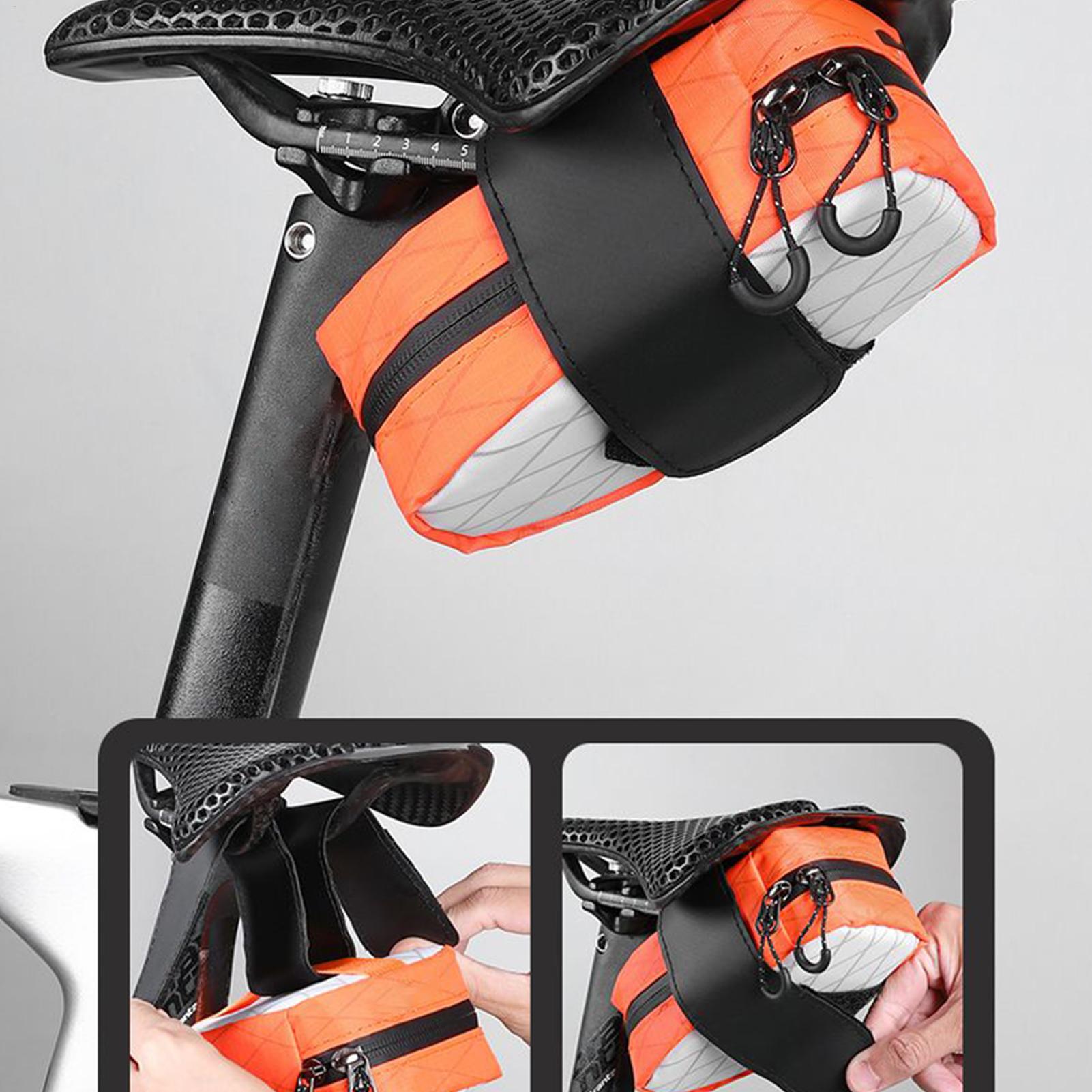 Bolsa de selim de bicicleta re - Saddle Bag Under Seat avaliação e preço
