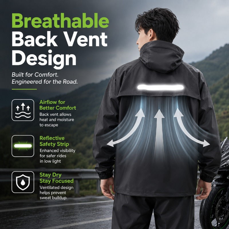 Conjunto de Chuva Impermeável  - Cycling Commute Jacket avaliação e preço