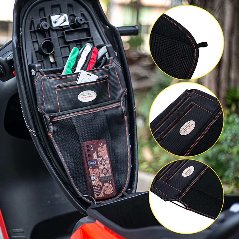 RZAHUAHU-Motocicleta Under Sea - Saddle Bag Under Seat avaliação e preço