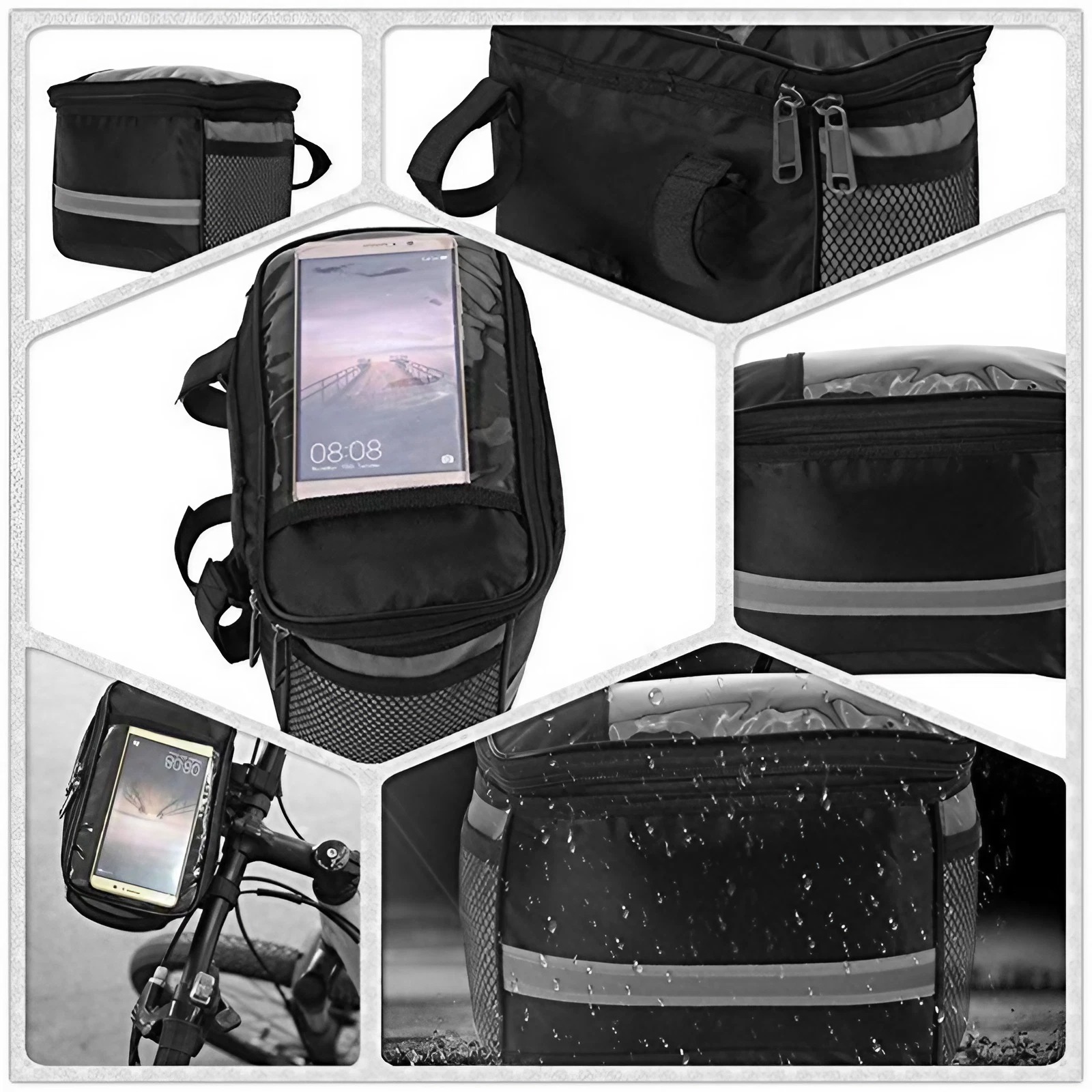 Bolsa Frontal Impermeável para - Cycling Commuter Backpack Waterproof avaliação e preço