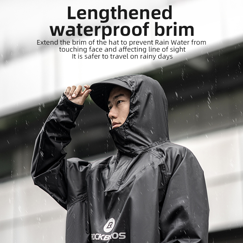 ROCKBROS Cortina de chuva para - Cycling Commuter Rain Jacket avaliação e preço
